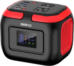 ENOFLO Portable Power Station, 97.68Wh Solar Generator